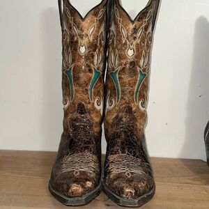 Stetson 9.5 Cowboy Boots